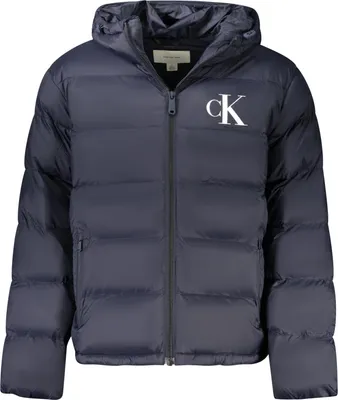 Produktbild von Herrenjacke Blau: Wasser- & winddicht, abnehmbare Kapuze, Taschen
