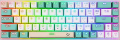 Obrázek produktu pro Defender VEXX drátová klávesnice GK-084 MECHANICAL podsvícená herní outemu červená