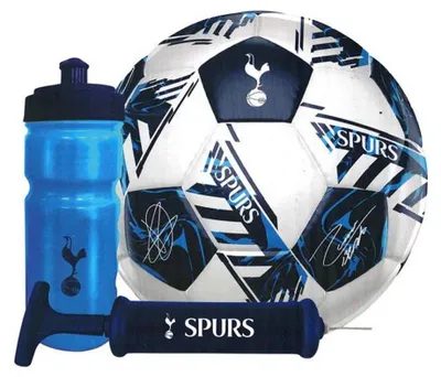 Produktbild von Tottenham Hotspur FC - Geschenk-Set, mit Unterschriften BS6695 (Einheitsgröße) (Weiß/Blau)