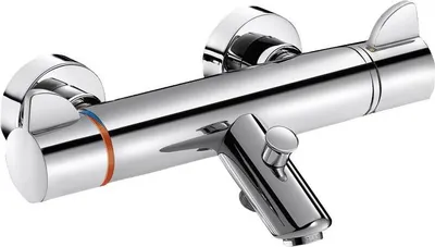 Imagen del producto de Delabie, termostatos para bañeras. SECURITHERM Securitouch, conexiones estándar