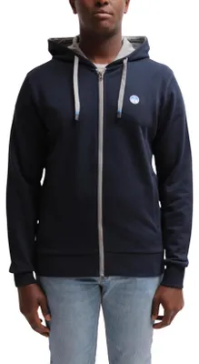 Immagine prodotto di NORTH SAILS - Felpa uomo con cappuccio e zip  - Taglia XL