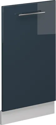 Produktbild von Geschirrspülblende Vicco Fame-Line Dunkelblau Hochglanz 45 cm ohne Arbeitsplatte, Model 54297