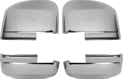 Produktbild von Spiegelkappen Spiegelabdeckung für VW Crafter 2017-2025 Chrom ABS Silber 4tlg