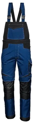 Produktbild von Sir Safety Herren Arbeitslatzhose wasserabweisend mit Knietaschen Cordura, 58, Blau
