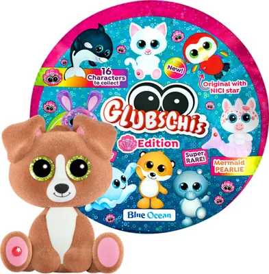 Produktbild von Blue Ocean Glubschis Sammelfiguren Muschel Serie 4 - Glubschi Glitzer - Figur Bebbi