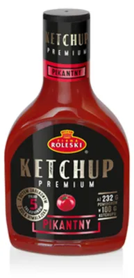 Obrázek produktu pro Kečup Premium Spicy 465g ROLESKI
