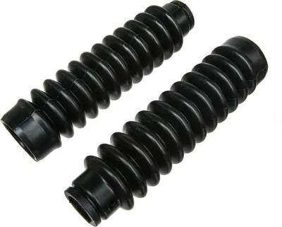 Image de Set: 2x soufflets pour fourche télescopique en noir - Simson S51, S53, S70, SR50, SR80