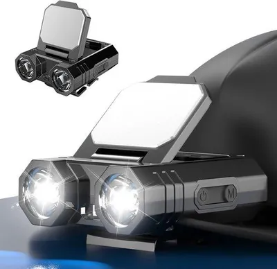 Obrázek produktu pro LED svítilna pro noční vidění, přenosná, dobíjecí přes USB, pro rybaření