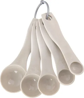 Produktbild von Orion 5-tlg. Messlöffel-Set, robust Kunststoff, beige