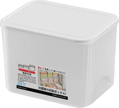 Produktbild von Frischhaltedose mit Deckel, auslaufsicher, versiegelt, Gemüsefach, BPA-frei, Aufbewahrungsbox für Gemüse, Küchenorganizer für Obst und Fleisch