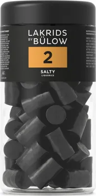 Produktbild von Lakrids by Bülow 2 Salty Liquorice 360g