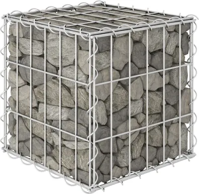 Produktbild von Maison Exclusive - Würfel-Gabionen-Hochbeet Stahldraht 30x30x30 cm