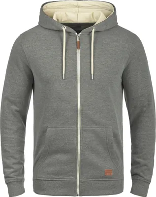 Produktbild von BLEND BHHulker Herren Sweatjacke Kapuzenjacke Hoodie mit Kapuze Reißverschluss Kängurutasche Baumwollmischung Regular fit