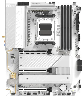 Image de Sapphire MB PURE B850A WIFI7 AMD,AM5,DDR5,ATX