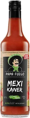 Obrázok produktu pre Papa Fuego Mexický stredne pálivý rajčinový likér 700 ml