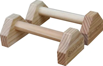 Obrázek produktu pro Push Up Bar MASTER, podpěra na kliky dřevěné stálky 30 x 13 x 10,5 cm