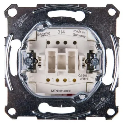Produktbild von Merten Einzelschalter 10A 250V IP20 MTN3111-0000