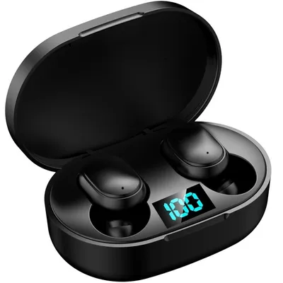 Zdjęcie produktu dla Bezprzewodowe słuchawki Bluetooth E6S - Czarny KP25173