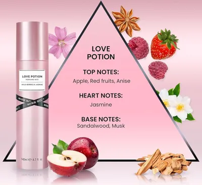 Produktbild von Miss So - Körperspray - Love Potion 140ml