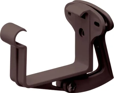 Produktbild von INEFA Stirnbretthalter justierbar, kastenrinne NW68 / 68mm, Dunkelbraun Dachrinnenhalter Dachrinnenzubehör, einfache Montage,  Germany
