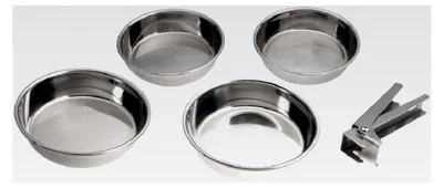 Produktbild von Pfännchen Set 5-teilig Zubehör Grillschale