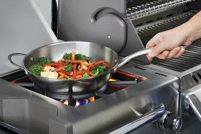 Produktbild von Napoleon Grill-Wok Edelstahl 30 cm Durchmesser