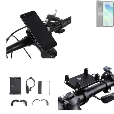Produktbild von K-S-Trade Handyhalterung für das Fahrrad kompatibel mit UMIDIGI G5C Halter Lenkstange Fahrradhalterung Motorrad Bike Mount Befestigung Smartphone