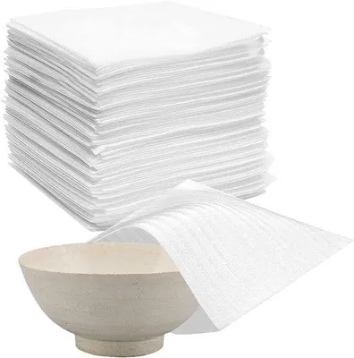 Produktbild von Famanu Verpackungsmaterial für Umzüge - Luftpolsterfolie und Schaumtaschen - 100 Stück - 300 x 300 mm