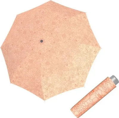 Obrázek produktu pro Doppler Mini Light Giardino orange - dámský skládací deštník