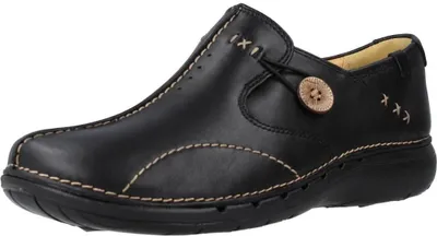 Produktbild von CLARKS Schuhe Un Loop im praktischen Slip On-Design 1216 Black Leather 38