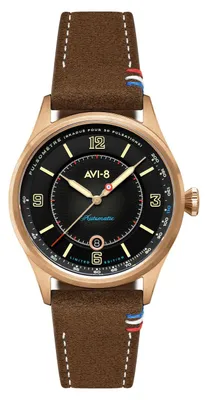 Zdjęcie produktu dla AVI-8 - AV-4153-04 - Zegarek na rękę - Męski - Automatyczny - FLYBOY LAFAYETTE