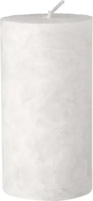 Produktbild von Stearin Stumpenkerze - weiß 90x50mm