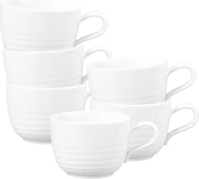 Produktbild von Seltmann Weiden Terra Kaffeetasse 260 ml weiß 6er Set