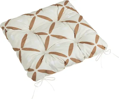 Obrázek produktu pro Sedák Adéla prošívaný - 40x40 cm - Hnědá