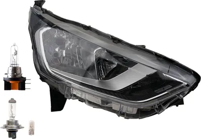 Produktbild von Johns, Scheinwerfer Halogen H7 H15 rechts passend für Ford Transit 18- m. Leuchtmitteln 2278794 KT1B13W029AS