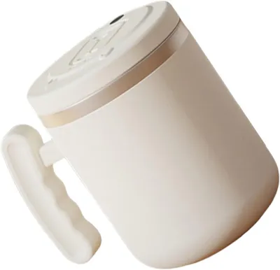 Produktbild von 400-ml-Kaffeebecher mit USB-Aufsatz, ergonomischem Griff, wiederaufladbar, universell einsetzbar