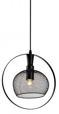 Produktbild von GTV - Pendelleuchte XALIS Deckenleuchte AC220-240V,50/60Hz,1*E27, IP20,DURCHM. 30 CM, einzeln, schwarz