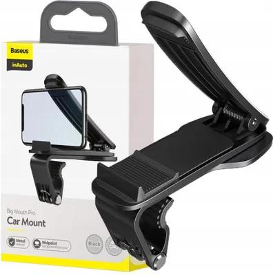 Immagine prodotto di Baseus Big Mouth Pro Supporto attivo per telefono cellulare/smartphone Nero, Argento