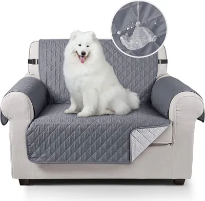 Produktbild von Sofaüberzüge, wasserdichte Sofaüberzüge für Hunde mit Gummiband und rutschfestem Schaumstoff zum Schutz vor Flecken und Abnutzung