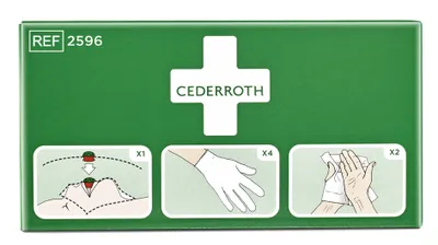 Produktbild von CEDERROTH Erste-Hilfe-Schutzpaket 3-teilig