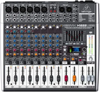 Obrázok produktu pre Behringer XENYX X1222USB - Analoges Mischpult mit DSP FX - Rack