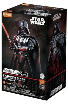 Produktbild von Blokees Star Wars Darth Vader Bausatz 15 cm