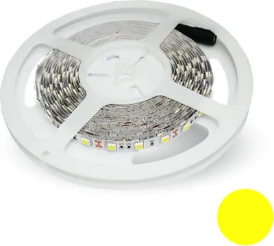 Obrázek produktu pro V-TAC SMD5050 300LED LED pásek žlutý IP20 11W/m VT-5050 60-IP20-11 Barva žlutá