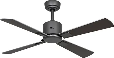 Produktbild von Energiespar Deckenventilator Eco Neo III 103 cm Basaltgrau Flügel Wenge / Silbergrau mit Fernbedienung