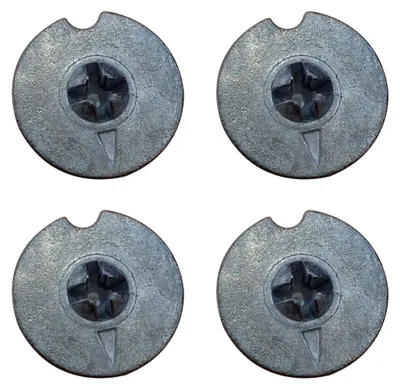 Produktbild von NABER 8010155 Arretierungsschrauben (Kreuz) im 4er-Set für Cox Abfallsorter mit Frontauszug