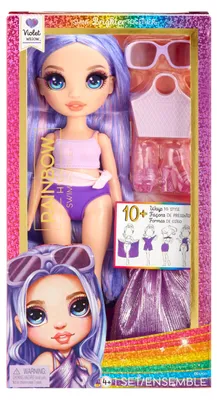 Produktbild von Rainbow High Violet Modepuppe im Badeanzug stylbar