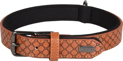 Produktbild von Flamingo Halsband Patti braun, Maße: 43-53 cm / 25 mm