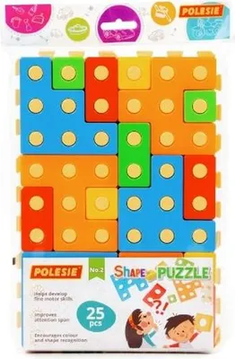 Obrázek produktu pro Vzdělávací hračka PuzzleNr2 25el bag 93943