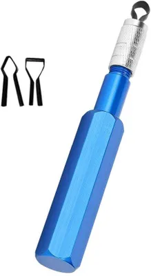Obrázek produktu pro Hliníková podřezávací fréza s PVC nožem - 3 nože - Praktický nástroj pro řezání podlah - Snadná výměna nožů