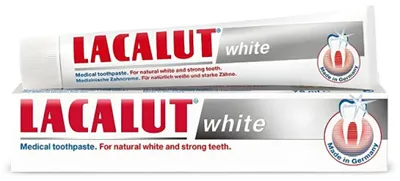 Immagine prodotto di LACALUT WHITE Dentifricio sbiancante 75 ml